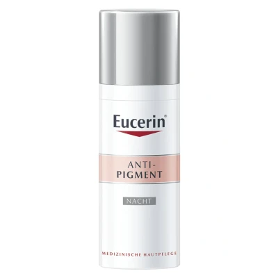 Abbildung von Eucerin Nachtpflege, ANTIPIGMENT, Gesichtscreme Mildert Pigmentflecken Größe: 50 ml,