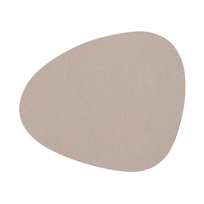 Abbildung von LIND DNA Untersetzer Nupo Leder Clay Brown 13 x 11 cm