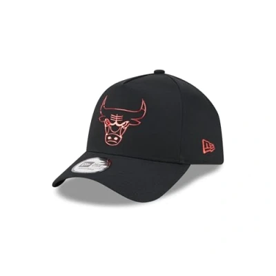 Abbildung von New Era Chicago Bulls FOIL PACK Aframe Trucker Cap, Herren, Größe: One Size, Black