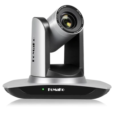 Abbildung von FoMaKo Konferenzkamera PTZ Kamera HDMI KI Tracking 30x Optischer Zoom FHD 1080P@60 mit HDMI2.0 USB3.0 IP PoE für Kirche, Bildung, Videokonferenz Vmix OBS Live Streaming FMK30UH