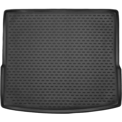 Abbildung von Element Passgenaue Premium Kofferraummatte Laderaumwanne passend für BMW X1, Mk2 (F48), 2015 2022, 1 TLG, Schwarz