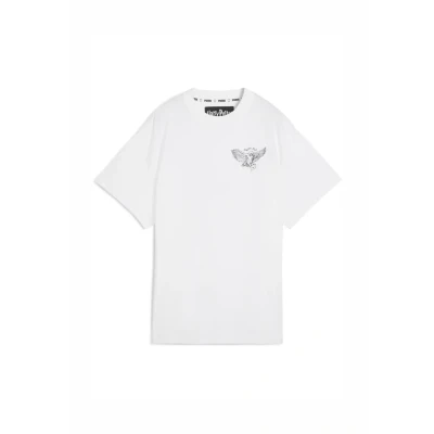 Abbildung von Puma HOOPS x HARRY POTTER™ T Shirt Damen Mit Plain White Größe: XL