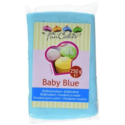 Abbildung von FunCakes Fondant Baby Blue 4er Pack (4 x 250 g)