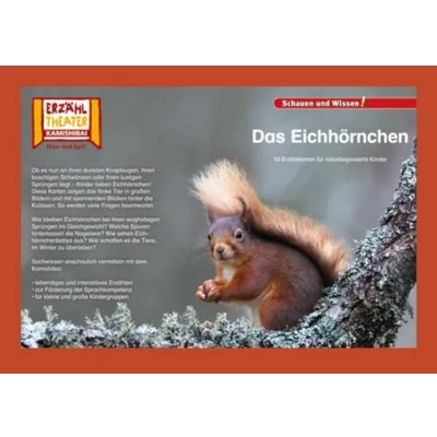 Abbildung von das Eichhörnchen / Kamishibai Bildkarten: 10 Fotobildkarten für Erzähltheater