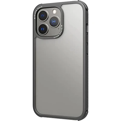 Abbildung von Black Rock Hülle Robust Transparent Case Passend für Apple iPhone 13 Pro I Handyhülle Transparent, Durchsichtig, Clear (Schwarz)