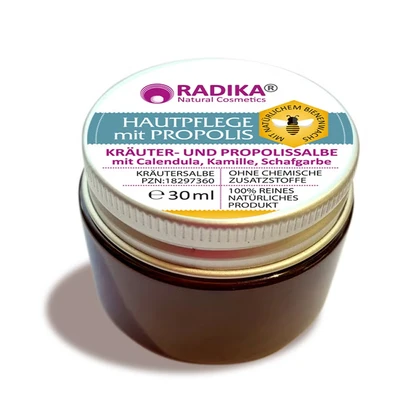 Abbildung von Propolissalbe Mit Calendula Kamille Schafgarbe 30 ml