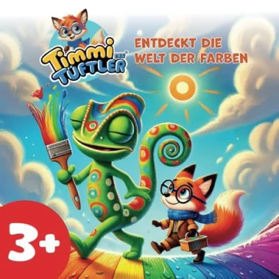 Abbildung von Timmi der Tüftler entdeckt die Welt Farben (Timmi wissbegierige kleine Fuchs Welt.)