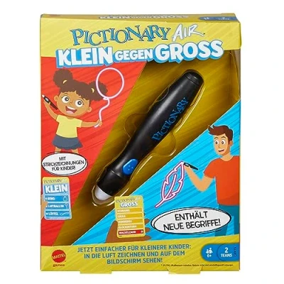 Abbildung von Mattel® Spiel Mattel GYH79 Pictionary Air Klein gegen Gross Zeichenspiel, Stif