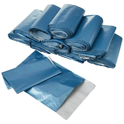 Abbildung von triplast 17 x 22 Kunststoff Versandtaschen Tasche Blau Metallic (500 Stück)