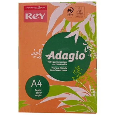 Abbildung von DOHE 30216 Pack von 500 Papier, DIN A4, 80 g, fluo orange