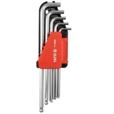 Abbildung von YATO YT 5838 Winkelschraubendreher 91 233 1/16&quot; 3/8&quot;