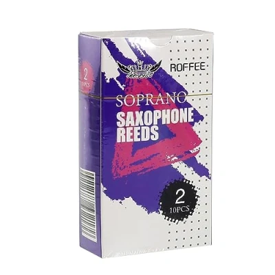 Abbildung von ROFFEE sax Schilf,soprano saxophone reeds strength 2.0,10 pcs/box,individual packing