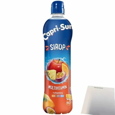 Abbildung von Capri Sun Sirup Multivitamin + vitamins (600ml Flasche) usy Block