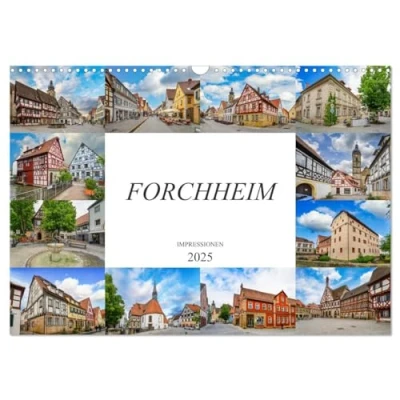 Abbildung von Forchheim Impressionen (Wandkalender 2025 DIN A3 quer), CALVENDO Monatskalender