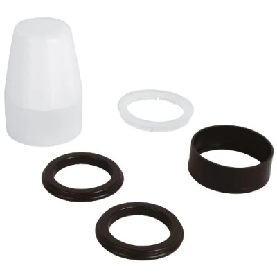 Abbildung von GROHE 46429K00, Geformte Dichtung, Ring, Schwarz, Weiß
