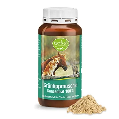 Abbildung von Sanct Bernhard tierlieb Grünlippmuschel Konzentrat 100 % für Hunde und Katzen 150 g