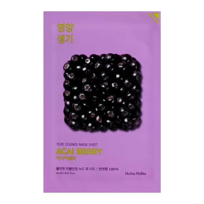 Abbildung von Holika Pure Essence Mask Sheet Acai Berry 20 ml