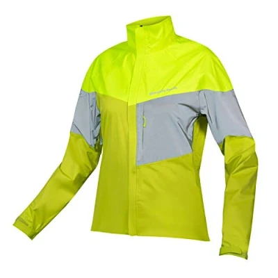 Abbildung von Endura Damen Urban Luminite Fahrradjacke II Hi Viz, 2,5 lagige wasserdichte Jacke