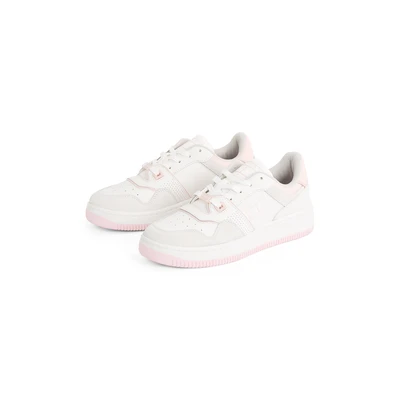 Abbildung von Tommy Jeans Retro Basket Sneaker low, Damen, Größe: 37, Delicate pink Schuhe