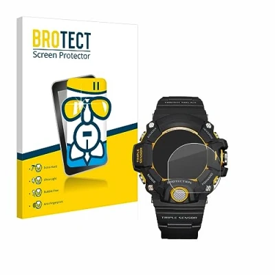 Abbildung von BROTECT Schutzglas für Casio G Shock GW 9400Y 1 Schutzfolie Panzer Folie Glas [Extrem Kratzfest 9H, Anti Fingerprint, Ultra Transparent]