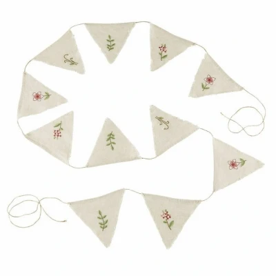 Abbildung von Mirabeau Wimpelkette Wimpelgirlande Viyan beige