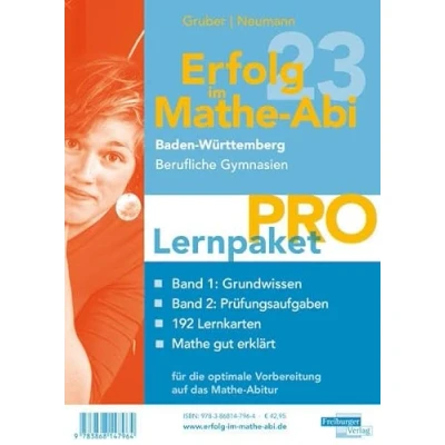 Abbildung von Erfolg im Mathe Abi 2023 Lernpaket &#039;Pro&#039; Baden Württemberg Berufliche Gymnasien
