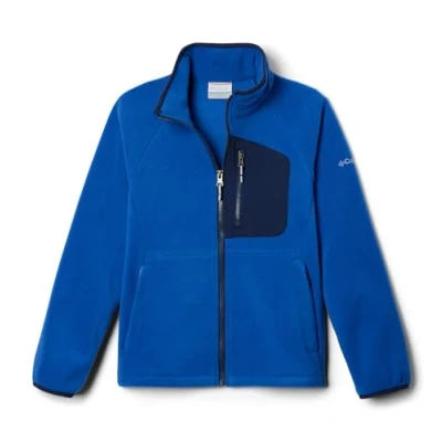 Abbildung von Columbia FAST TREK IV FULL ZIP Unisex Fleecejacke für Kinder, Größe: 128/140, Mountain blue