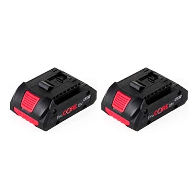 Abbildung von 2x Bosch GBA ProCORE 18V 4.0 Ah Akku im Karton