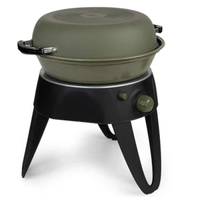 Abbildung von Fox Cookware Cookstation Gaskocher, Campingkocher, Gasbrenner zum Angeln, Grill