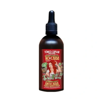 Abbildung von Dona Flora Haartonikum Stärkt Haar von der Wurzel 100% Natürlich &amp; Sulfatfrei Energisiert Kopfhaut Fördert Wachstum 100 ml