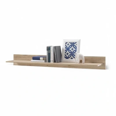 Abbildung von HBZ Wandboard &quot;Romance&quot;, (1 St.), Eiche San Remo hell, Regal schwebend bis 3 kg belastbar