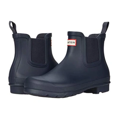 Abbildung von Hunter Original Womens Chelsea BOOT Gummistiefel, Damen, Größe: 43, Navy Schuhe