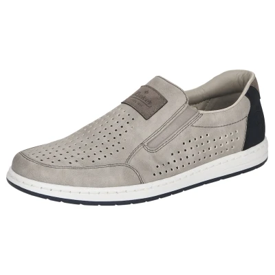 Abbildung von Rieker Slipper, Herren, Größe: 40, Shark grey pacific Schuhe