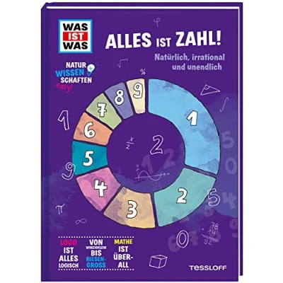 Abbildung von WAS ist Naturwissenschaften easy! Mathe. Alles Zahl! / Mathematik einfach erklärt für Schüler*innen ab 11 Jahren: Natürlich, irrational und unendlich