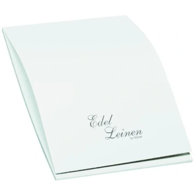 Abbildung von Rössler Papier 2003705002 Edel Leinen Block DIN A4, 40 Blatt, weiß