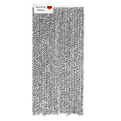 Abbildung von Lemodo Insektenschutz Vorhang Flauschvorhang 90x200 cm, Wohnwagen Fliegenschutz, Chenille