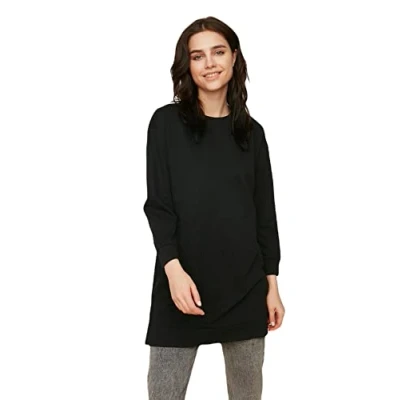 Abbildung von Trendyol Damen Gerade Lange Ärmel Regulär Hijab Sweatshirt