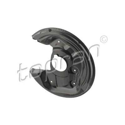 Abbildung von TOPRAN 117 967 Ankerblech Hinterachse links VOLKSWAGEN: Jetta 4, Scirocco III, Eos, SKODA: Yeti