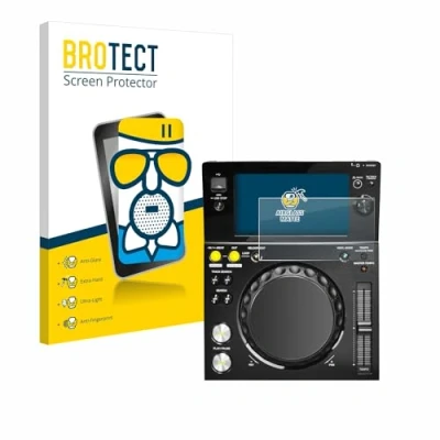 Abbildung von BROTECT Entspiegelungs Schutzglas für Pioneer XDJ 700 Schutz Folie Panzerfolie Glas Matt [Extrem Kratzfest 9H, Anti Reflex, Fingerprint]