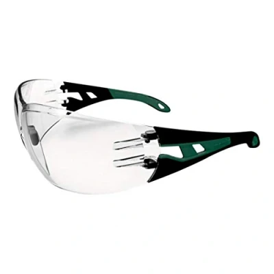 Abbildung von Metabo 623751000, Sicherheitsbrille, Montagearbeit, Männlich, Schwarz, Transparent, Polycarbonat