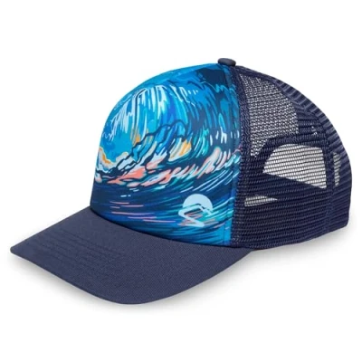 Abbildung von Sunday Afternoons Unisex Erwachsene Artist Series Trucker Cap Mütze, Into The Blue, One Size