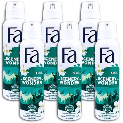 Abbildung von Fa Deospray Scenery Wonder Sandelwood &amp; Jasmijn 150ml