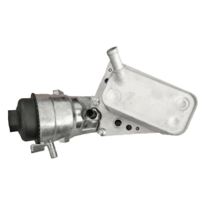 Abbildung von VEMO V40 60 2135 Ölkühler mit Ölfiltergehäuse, Dichtung Deckel OPEL: Zafira B, Astra H GTC, Caravan, SAAB: 9 3 Limousine
