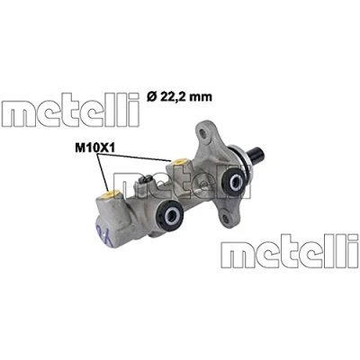 Abbildung von METELLI 05 0820 Hauptbremszylinder 22,20mm Aluminium KIA: RIO 2
