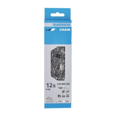 Abbildung von Kette 12 Fach Shimano Deore CN M6100 Mit Quick Link 116 Glieder