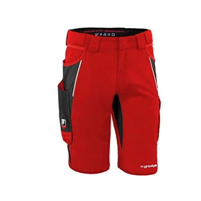 Abbildung von QUALITEX HIGH QUALITY WORKWEAR Arbeitsshorts Handwerker Shorts IRON mit 13 Taschen aus Lyocell, Cordura &amp; Stretch (1 tlg) moderne, kurze Arbeitshose Strapazierfähig Funktional Erweiterbar