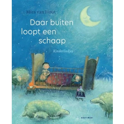 Abbildung von Daar buiten loopt een schaap: kinderliedjes (Liedjesboeken Mies van Hout)