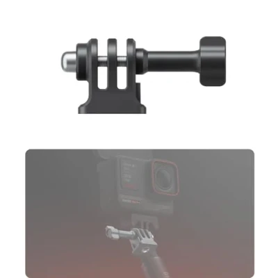 Abbildung von Insta360 Ace Pro Adapter mit 3 Zinken auf 1/4 Zoll