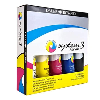 Abbildung von System3 Verarbeitungsset 5 x 150 ml, multi