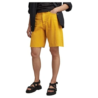 Abbildung von G STAR RAW Damen Type 89 Bermuda Shorts, Gelb (dull yellow gd D21434 D300 D849), 31